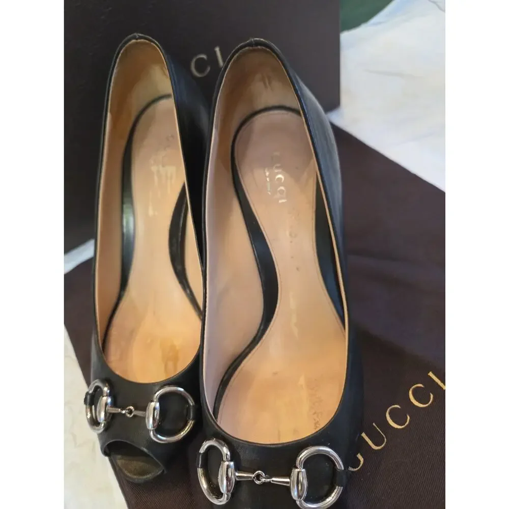 gucci heels 38.5
